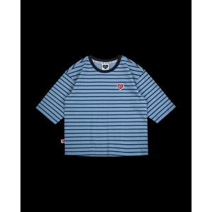 벨리타앤보이즈 BB하트파인스트라이프 7부티셔츠 BK6ETS02NA