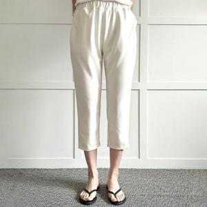 [강물처럼]아이우먼 썸머쿨밴드8부배기팬츠 LOP403M507 빅사이즈