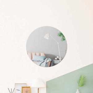 아크릴벽거울 원형거울 욕실거울 화장대거울 부착식