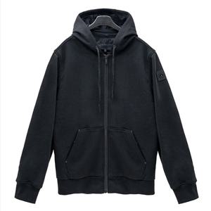 라프리마 [MOOSE KNUCKLES] 무스너클 앨버말 로고 남성 후드 집업 M32MS619-292