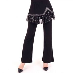 LDP9200 V뿌림바지 롱 여성 세트 라틴댄스 옷 시즌 파 라인댄스