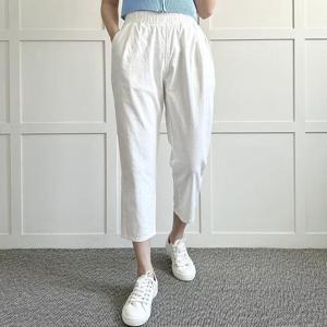 [강물처럼]아이우먼 쿨밴스스판배기팬츠 LOP338M507 빅사이즈 (3