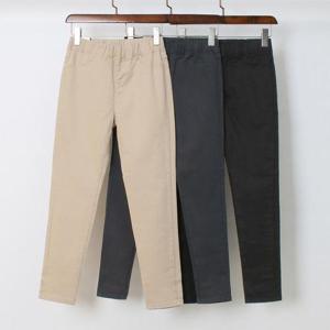 [강물처럼]빅사이즈데일리팬츠 P498L507 쫀쫀스판면밴드스키니 L