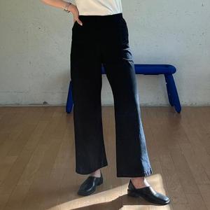 [강물처럼]아이우먼 린넨면스판일자팬츠 LOP248M508 빅사이즈 (4