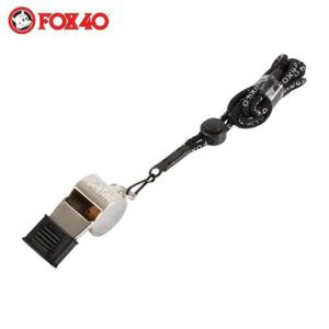 [반려] 폭스 스포츠호각 호루라기 수퍼포스 CMG 줄포함 실버 XH262-09