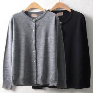 [강물처럼]위쉬몰 RM 라운드펄가디건(4278H508) 빅사이즈 (40946