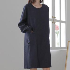 [강물처럼]아이우먼 러브송심플주머니원피스 WBV147M508 빅사이