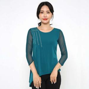 LDT25200 사선보석티 용 라틴댄스 연습 테마 공연복 차차