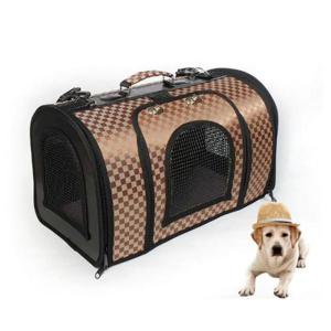 [반려] 도기프렌드 투스백 바둑무늬 강아지 이동가방