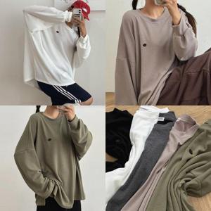 [강물처럼]빅사이즈사랑해요 V140L508 부드러운가오리티셔츠 GB