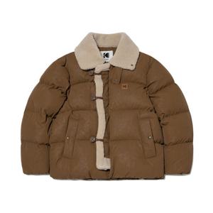 [코닥]코닥 브라우니 레더 다운 자켓 K5423LDJ91BRW