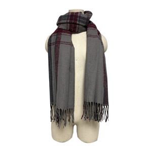 [러브캣]러브캣 울혼방 체크패턴 머플러(FIF8Q210GYZZ)