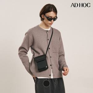 [애드호크]남성 베이직 라운드넥 버튼 카디건(HB9GD01)