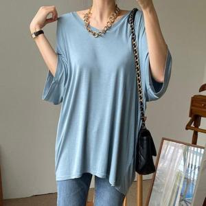 [강물처럼]아이우먼 이키솔리드스판실키티 RAT805M507 빅사이즈