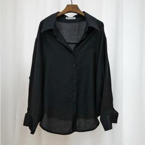 [강물처럼]아이우먼 걸스백오픈카라블라우스 LTS561M509 빅사이