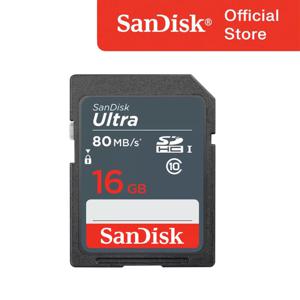 샌디스크 울트라 SD Card 16GB 16기가 메모리 FHD지원 좋은호환성 안정적성능 효율성 최적화 SD카드 Ultra SDSDUNS