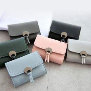 토끼 버클 가죽 반지갑 여성지갑 여자 장지갑 카드