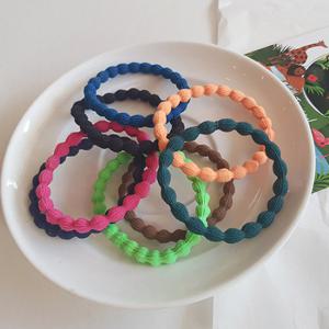 [타키비즈] 땅콩 웨이브 헤어끈X10개