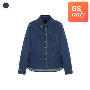 [게스][정가 89,000원] 여성 DBL 데님셔츠 RP3D02J1