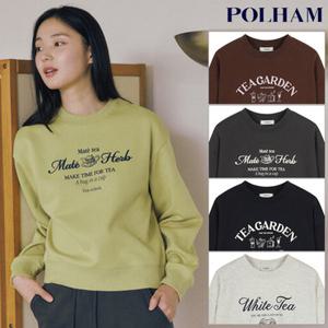 [백화점][폴햄]여성 플리스 그래픽 맨투맨(PHF4TR2020)