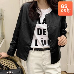 [GS단독-조아맘] 브렌트 가죽 자켓