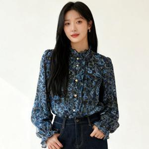 TAGME 비스코스 레이온100 프린트 블라우스 3종 택1