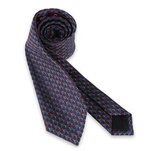 구찌 남성 GG 자카드 로고 실크 넥타이(레드) 853350 4E009 4274