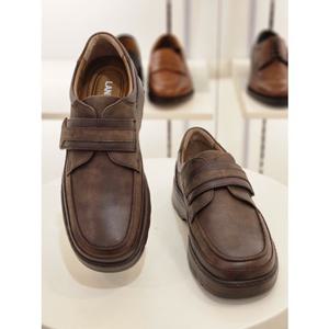 금강제화 LANSLH3109MF3 랜드로바 남성 벨크로 쿠션 컴포트화  효도화