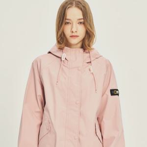 [GS단독] 내셔널지오그래픽 N231WJP910 여성 간절기 숏기장 후드 웨더 자켓 PINK