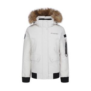 디스커버리패딩 AQD DWDJ7H061-IV 마운틴쿡 여성 RDS 다운 숏패