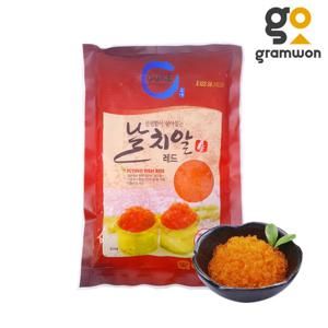 날치알 레드 500g 냉동날치알 비빔밥 업소용
