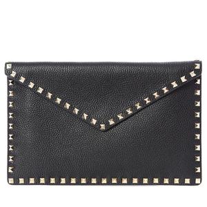 발렌티노 골드락스터드 엔벨롭 클러치백/WW2P0P56 0NO