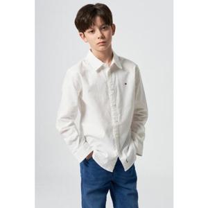 타미힐피거 키즈 T42E0HSH11CBT1 플래그 옥스포드 롱슬리브 셔츠