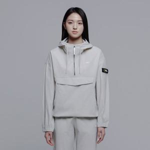 내셔널지오그래픽N241WFT180 여성 우븐 스트레치 후디 아노락 MOURNING BEIGE