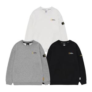 [내셔널지오그래픽 키즈] K241USW920 그래픽 맨투맨-2 3종택 1