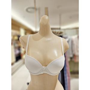 [BARBARA][ABR4393 흰색] 바바라 베이직 데일리 3 4컵 들뜸없는 몰드심플 브래지어(ABC컵)
