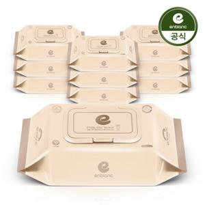 앙블랑 아기물티슈 세이프 베이지 캡형 72매X10팩 N-GC10