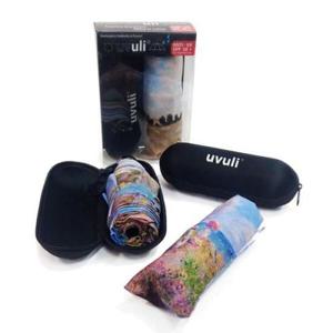 [아트박스 POOM]아트박스/헬로레인캣츠 명화_우블리-모네 푸르빌의 절벽 5단미니 우양산