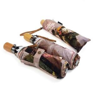 [아트박스 POOM]아트박스/헬로레인캣츠 명화_우블리-앙리 수국화 우산양산겸용 3단자동우산