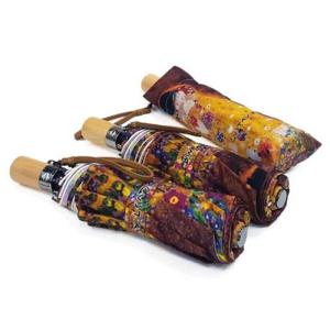 [아트박스 POOM]아트박스/헬로레인캣츠 명화_우블리-클림트 키스 우산양산겸용 3단자동우산