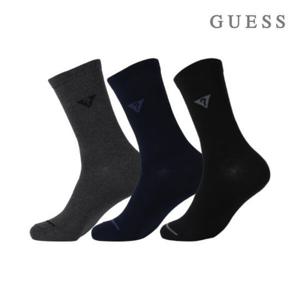 [아트박스 POOM]아트박스/게스 패션잡화 게스 남성 편직로고 장목 3족 (KMZA3002)