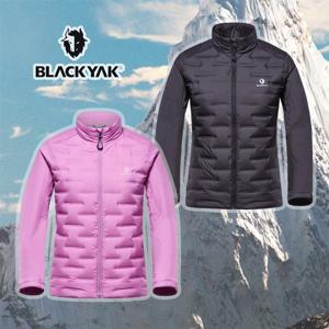 블랙야크 여성 M제로스팟하이브리드슬림다운자켓 가벼운 경량패딩 오리털 등산점퍼 1BYPAS4502