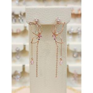 볼라레 세이브존03 볼라레 실루에타 나비 멀티Q 드롭귀걸이 2color SAVSSS1534