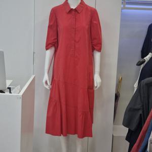 [벨리시앙]벨리시앙 셔츠카라 소매셔링 원피스 OP3209