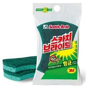 3M 스카치 브라이트 KL100DB 다목적 수세미 1p 스폰지수세미 부