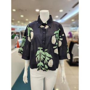 아니베F 세이브존03 [아니베F] 카라프린트 숏블라우스 A45WBL540