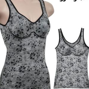 노브라웨어 쏘로사떼 인견 몰드 브라런닝 플라워 여성 편한 러닝