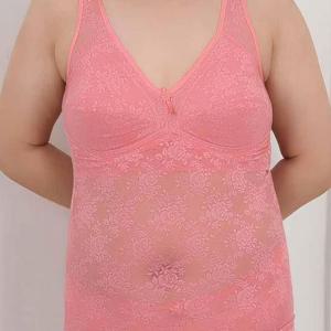 메리야스 쏘로사떼 망사 매쉬B컵 빅사이즈 브라런닝 여자 편한