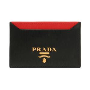 [프라다] 비텔로 투톤 카드 지갑 / 1MC208 2B6Q F0TMH