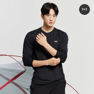 [K2] 남성 2PACK 긴팔 기본 라운드 티셔츠_GMU24281